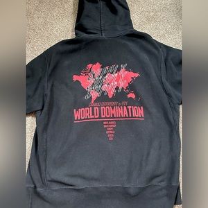 Champion x World Domination XL hoodie